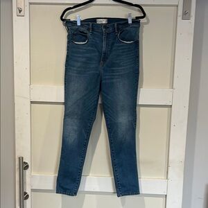 Abercrombie & Fitch high rise skinny jeans